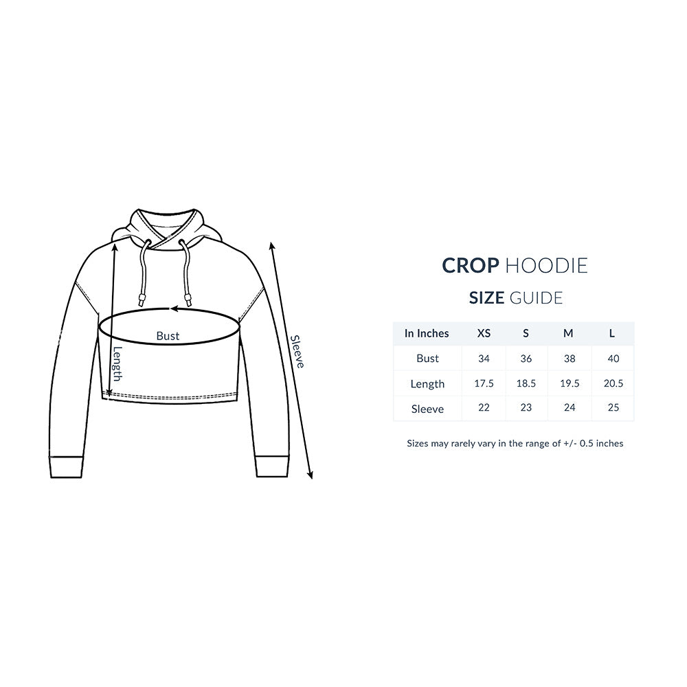 HOCO, Women's Crop Hoodie