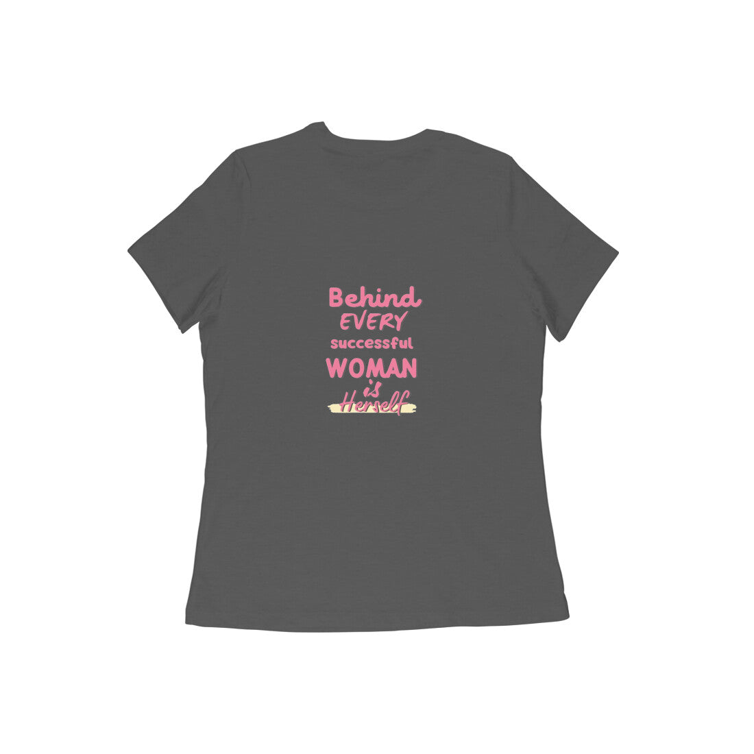 Coffee woman, round neck girl's tshirt