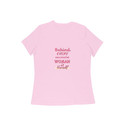 Coffee woman, round neck girl's tshirt