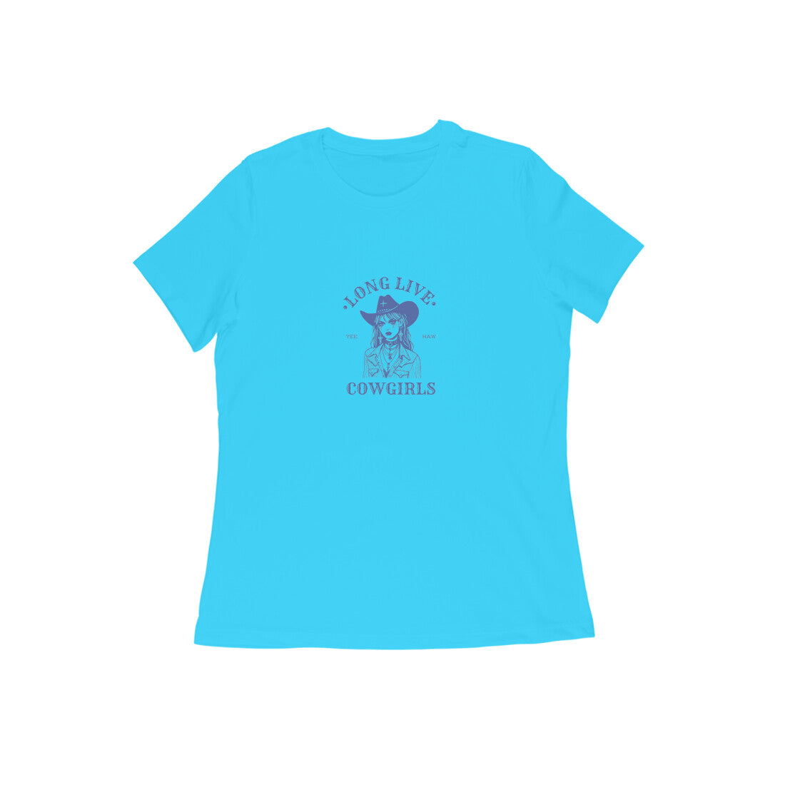 Howdy Cowgirl's half sleeve T-Shirt