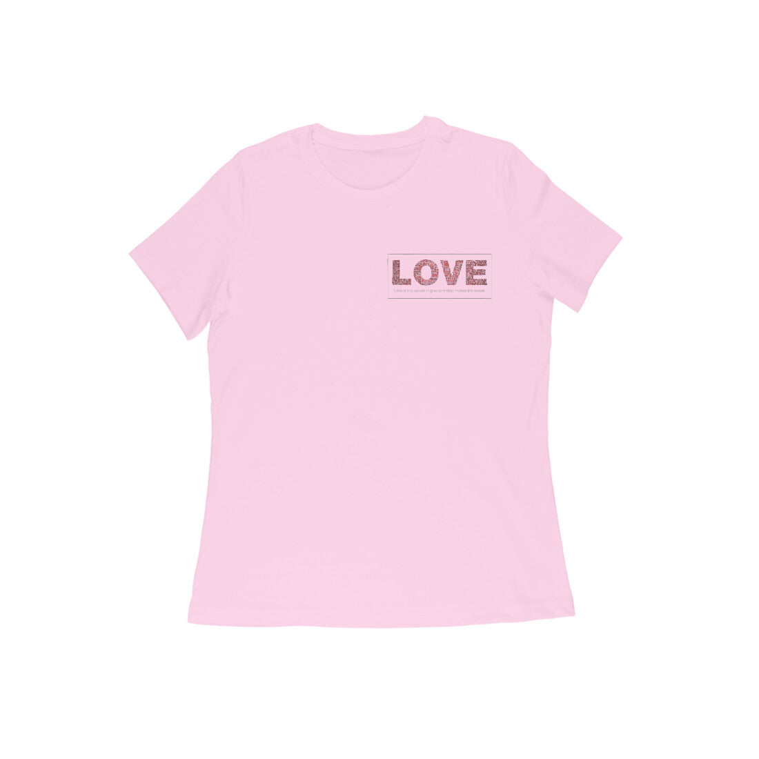 Love, Women's half sleeve T-Shirt