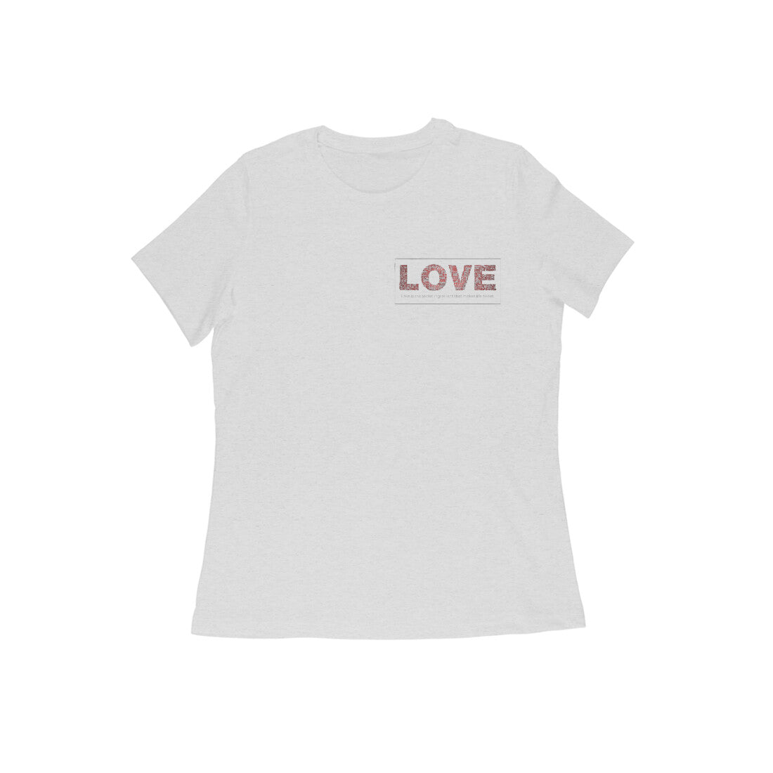 Love, Women's half sleeve T-Shirt