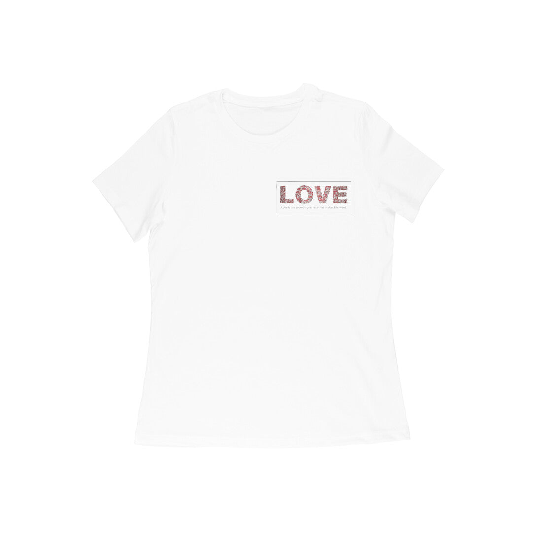 Love, Women's half sleeve T-Shirt