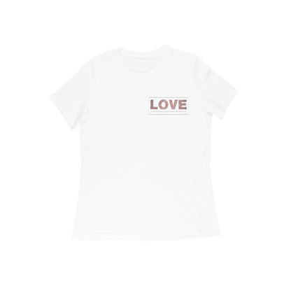 Love, Women's half sleeve T-Shirt