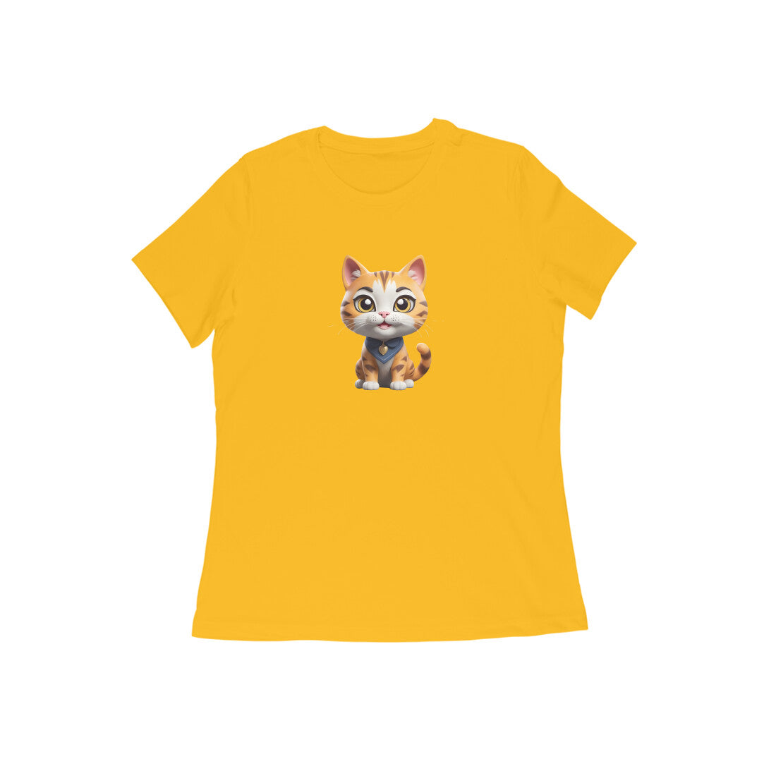 Cute Cat, Half sleeve T-Shirt