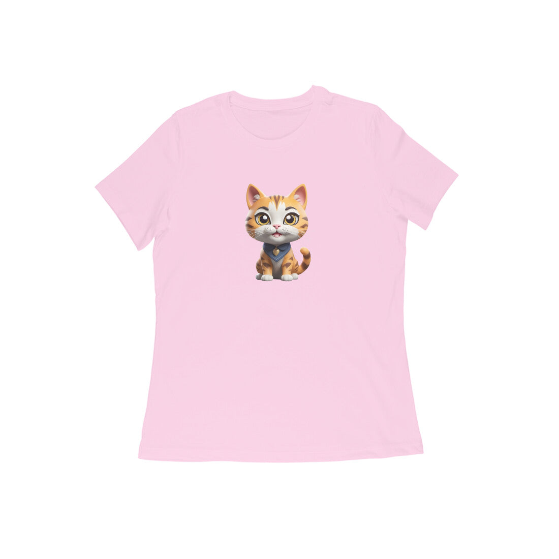 Cute Cat, Half sleeve T-Shirt