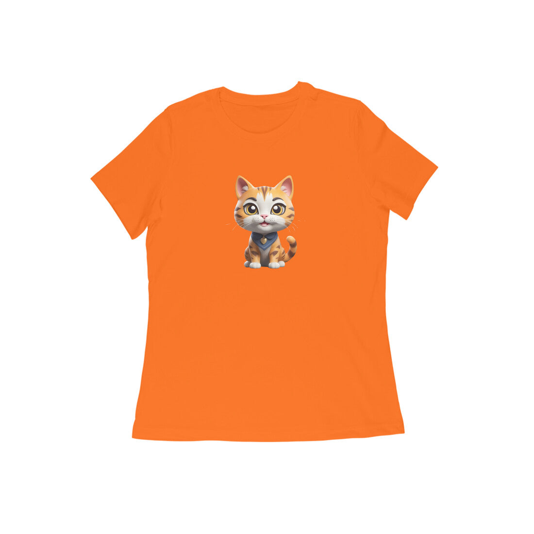 Cute Cat, Half sleeve T-Shirt