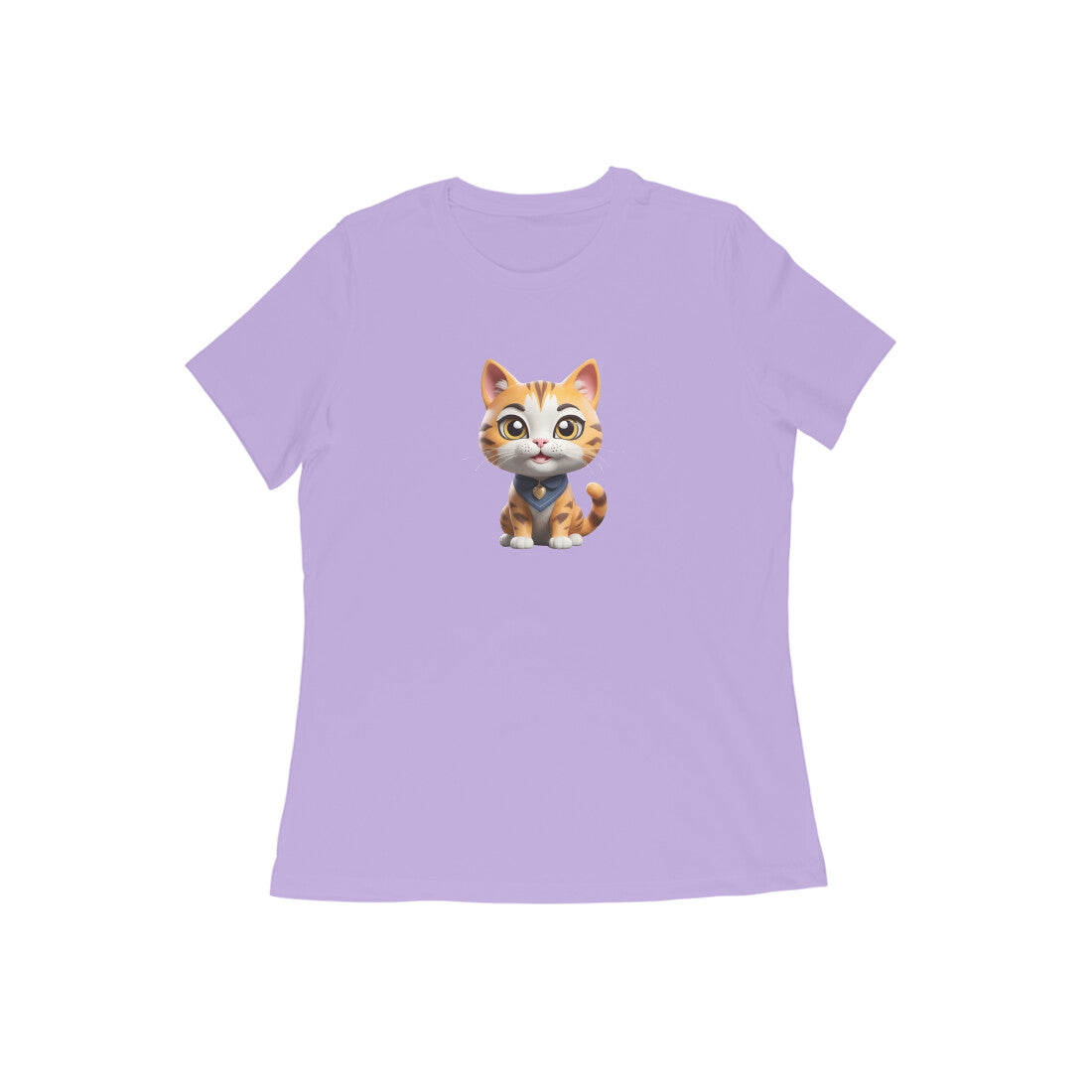 Cute Cat, Half sleeve T-Shirt