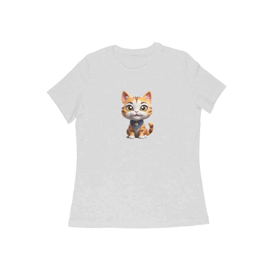 Cute Cat, Half sleeve T-Shirt