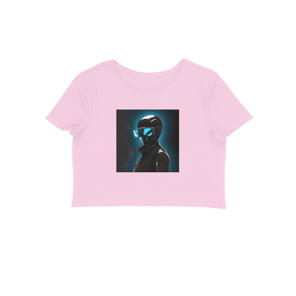 Daft Punk, Women's Crop Top