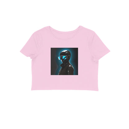 Daft Punk, Women's Crop Top