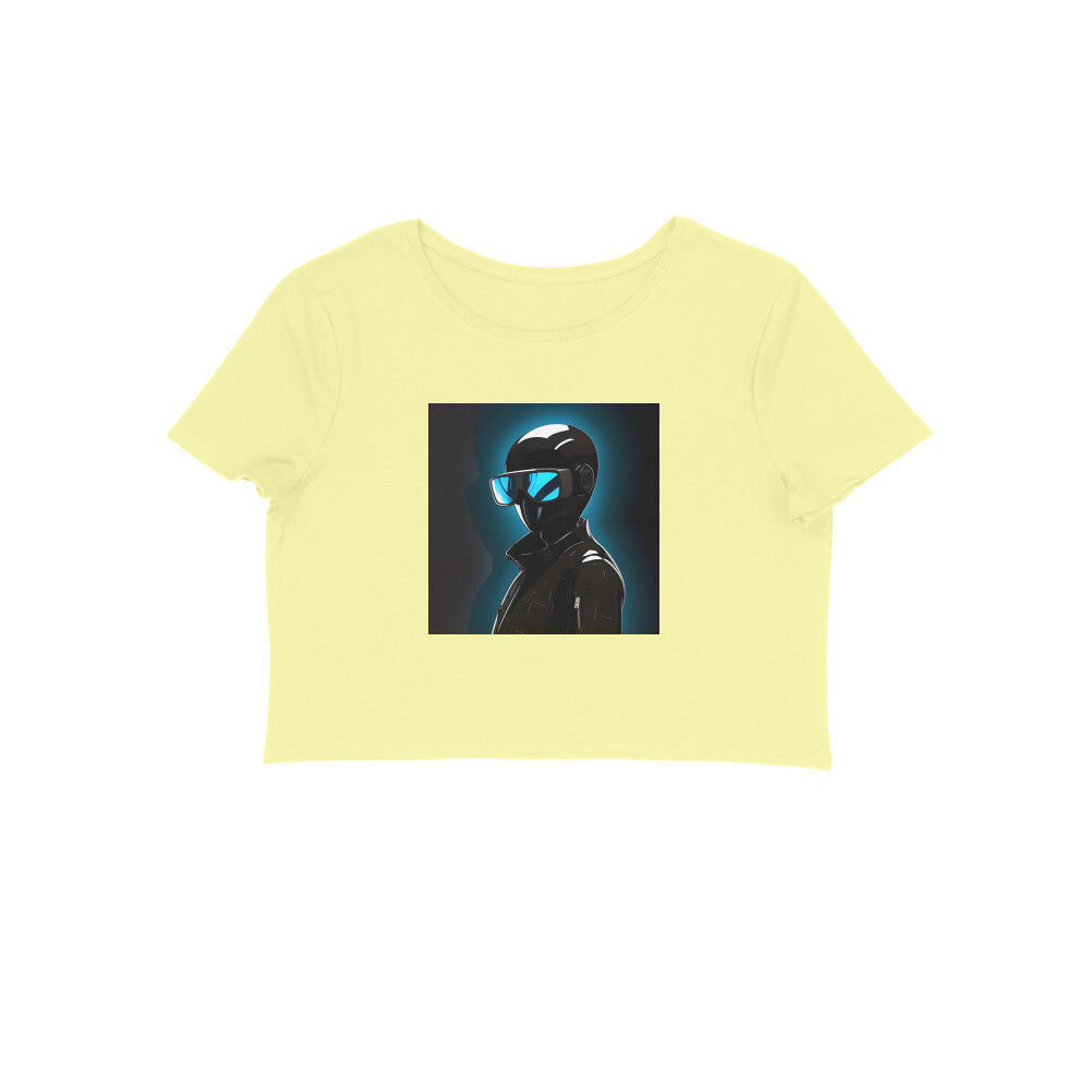 Daft Punk, Women's Crop Top