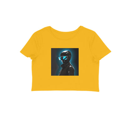 Daft Punk, Women's Crop Top