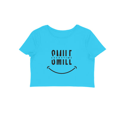 Smile Everytime Women's Crop Top