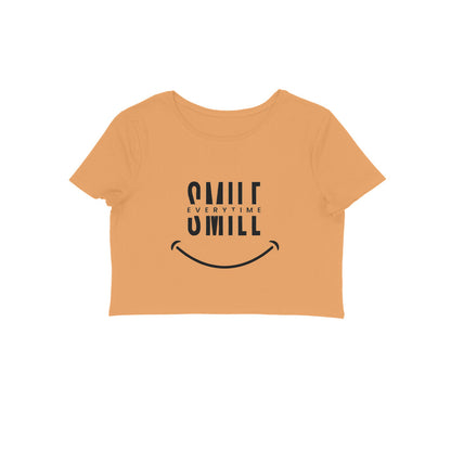 Smile Everytime Women's Crop Top