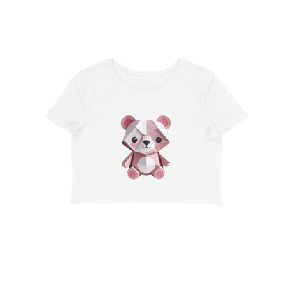 Cute Teddy, Women's Crop Top