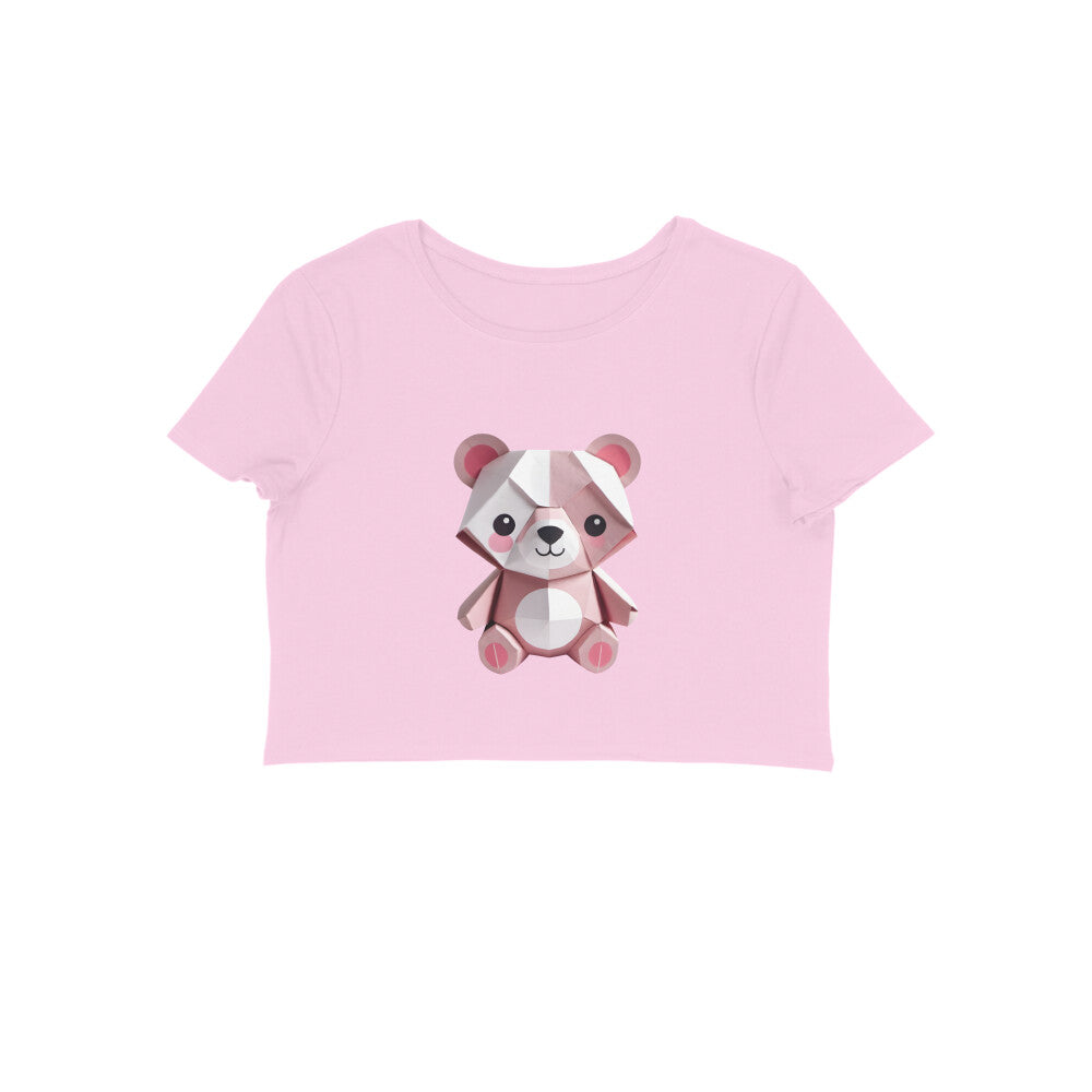 Cute Teddy, Women's Crop Top