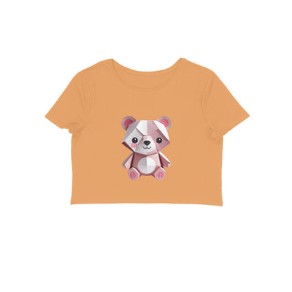 Cute Teddy, Women's Crop Top