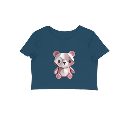 Cute Teddy, Women's Crop Top