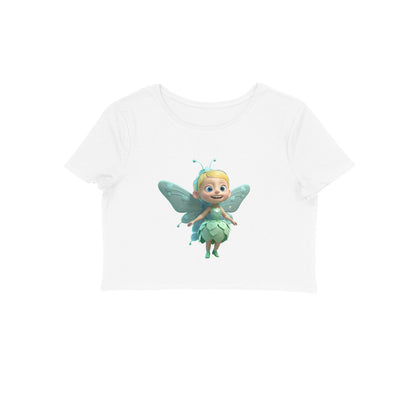 Fairy Girl, Women's Crop Top