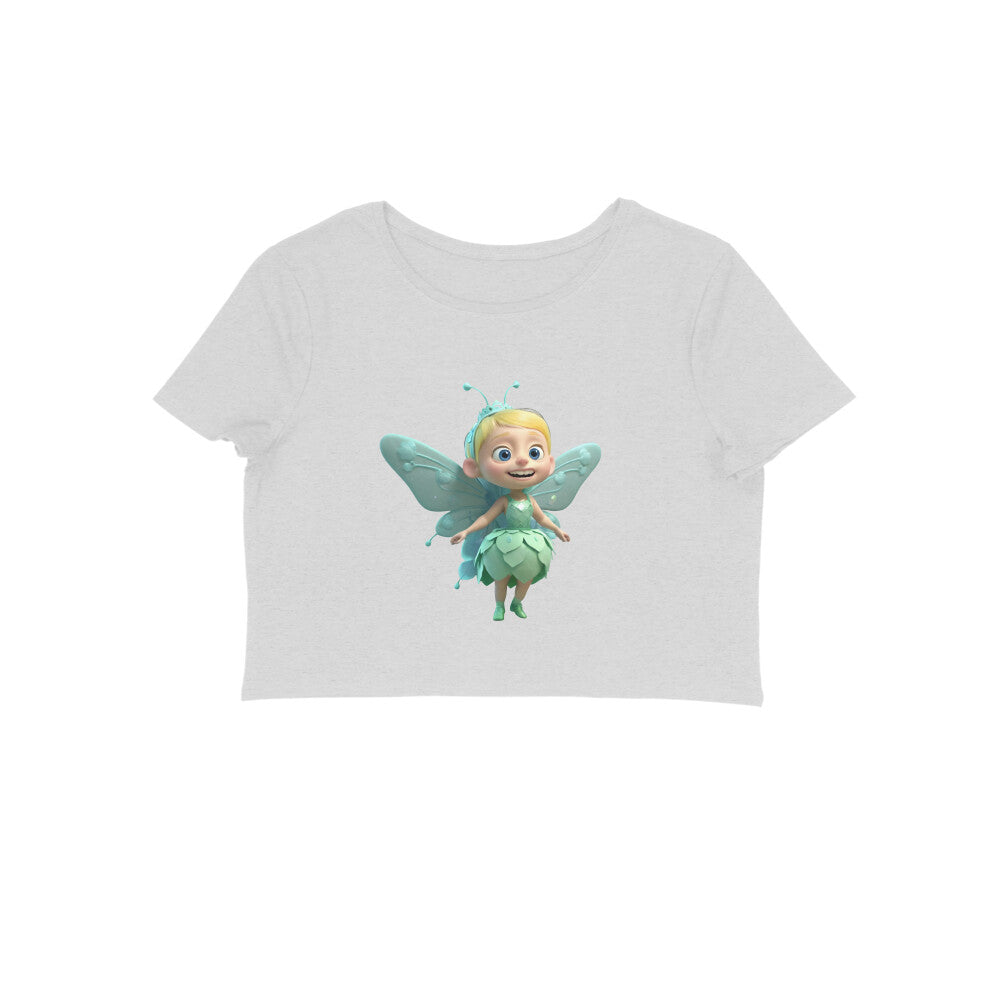 Fairy Girl, Women's Crop Top