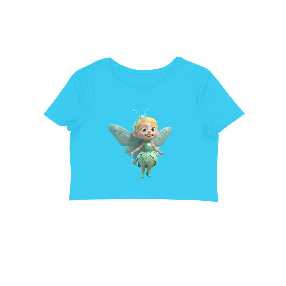 Fairy Girl, Women's Crop Top