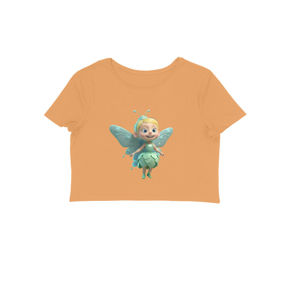 Fairy Girl, Women's Crop Top