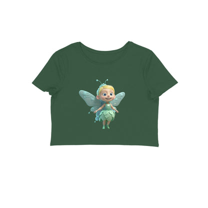 Fairy Girl, Women's Crop Top