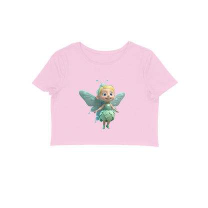 Fairy Girl, Women's Crop Top