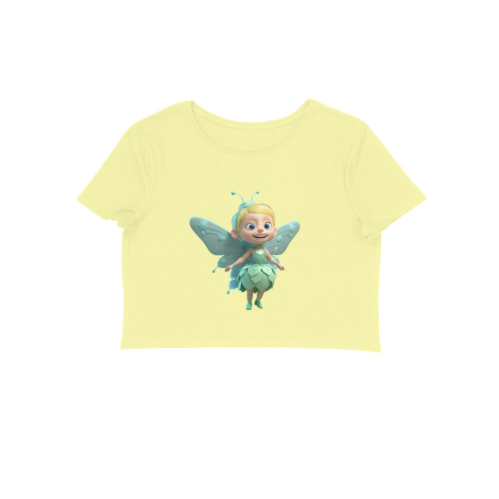 Fairy Girl, Women's Crop Top