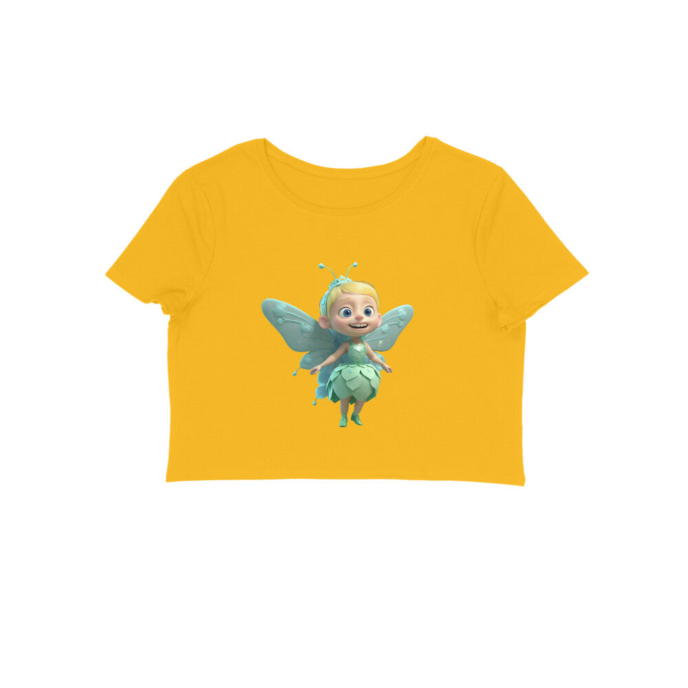 Fairy Girl, Women's Crop Top