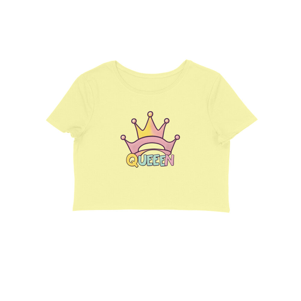 Queen, Women's Crop Top