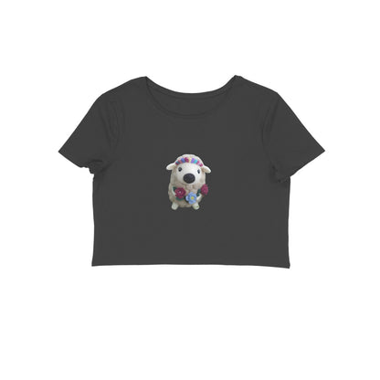 Cute Lamb, Women's Crop Top