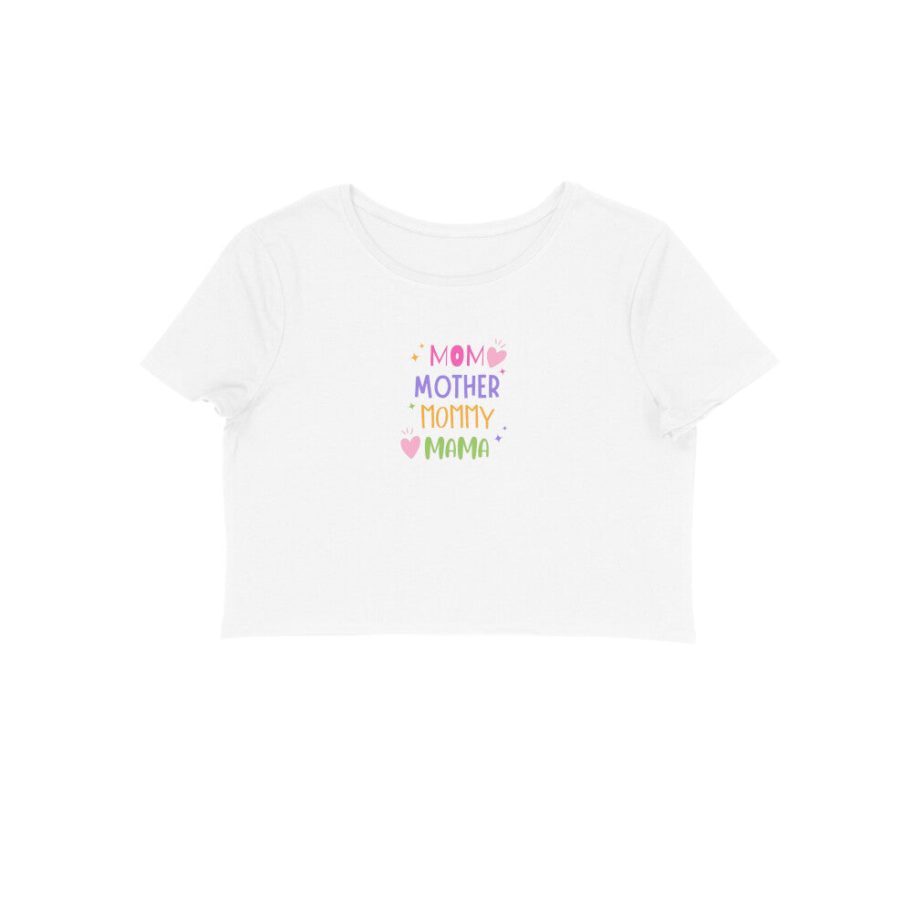 Mama Mommy, Women's Crop Top