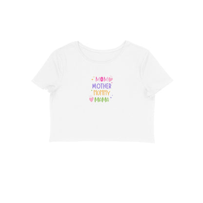 Mama Mommy, Women's Crop Top