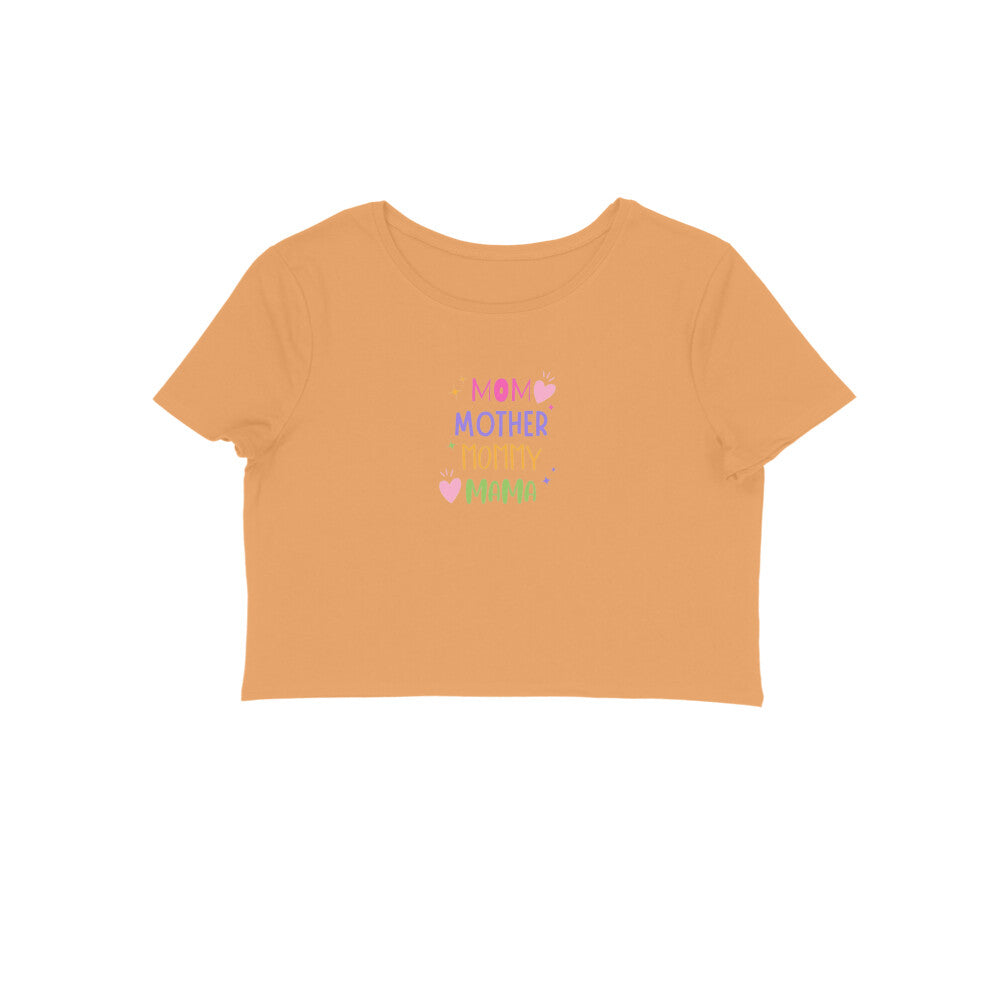 Mama Mommy, Women's Crop Top