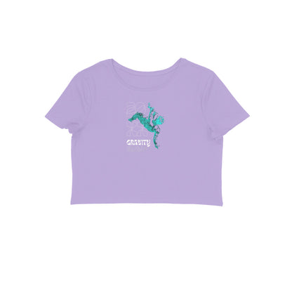 Gravity Girl, Women's Crop Top