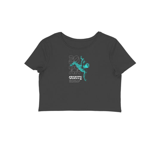 Gravity Girl, Women's Crop Top