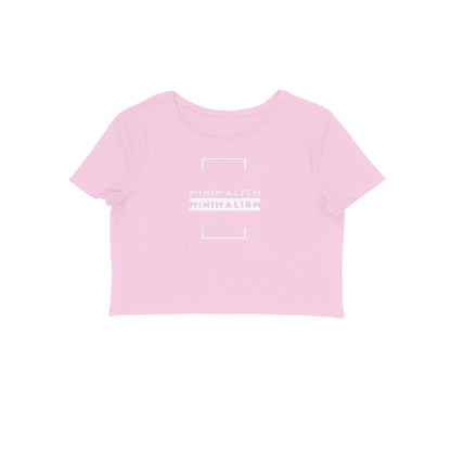 Minimalism, Women's Crop Top