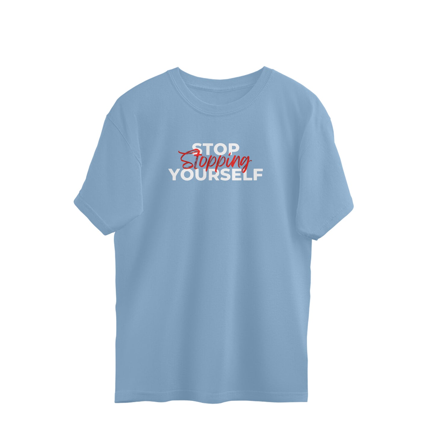 Stop Slopping Yourself, Women's Oversized T-Shirt