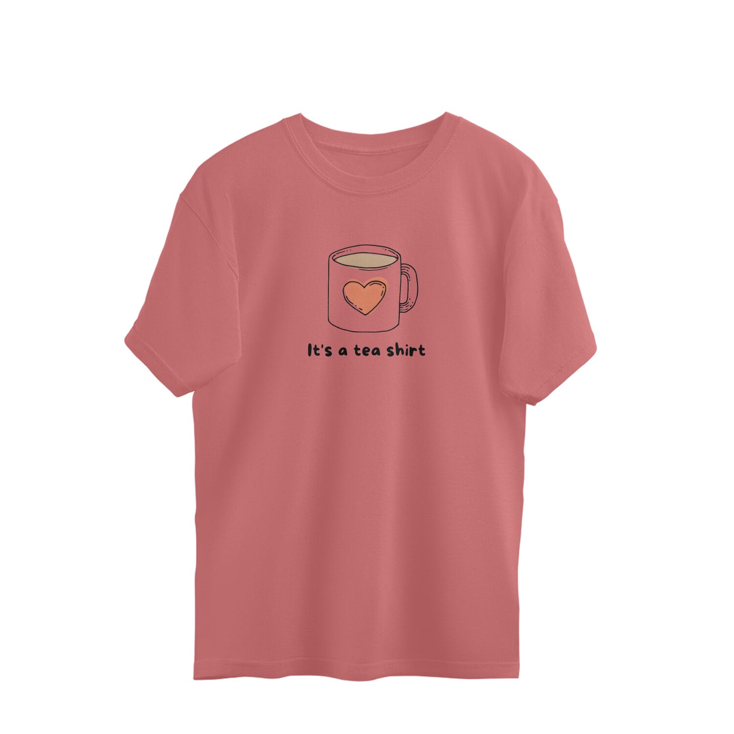 Tea Shirt, WOmen's Oversized T-Shirt