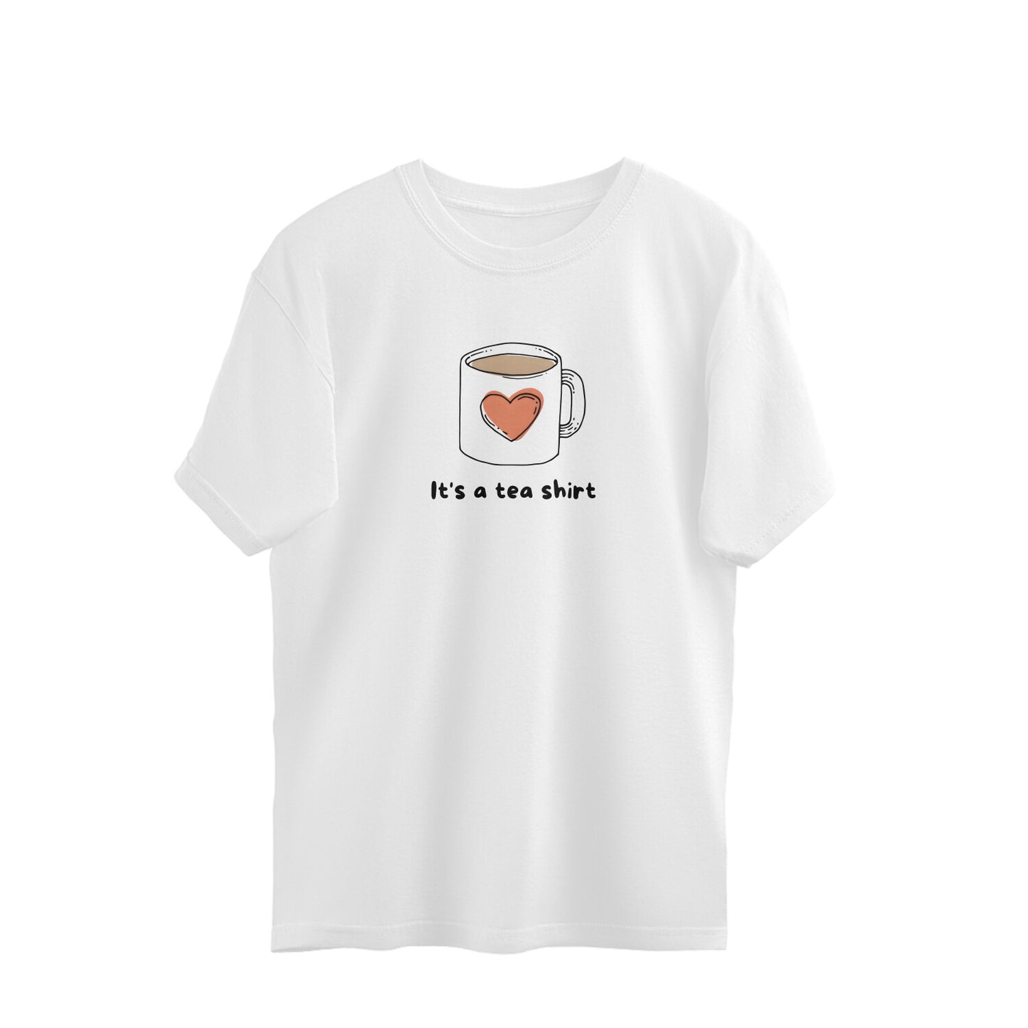 Tea Shirt, WOmen's Oversized T-Shirt