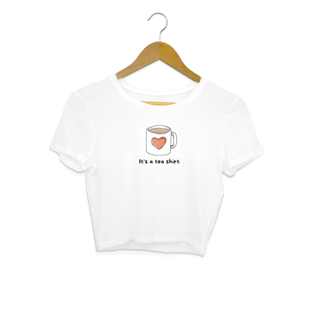 Tea Shirt, Women's Crop Top