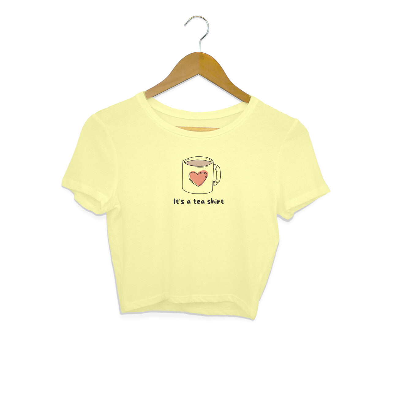 Tea Shirt, Women's Crop Top