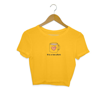 Tea Shirt, Women's Crop Top