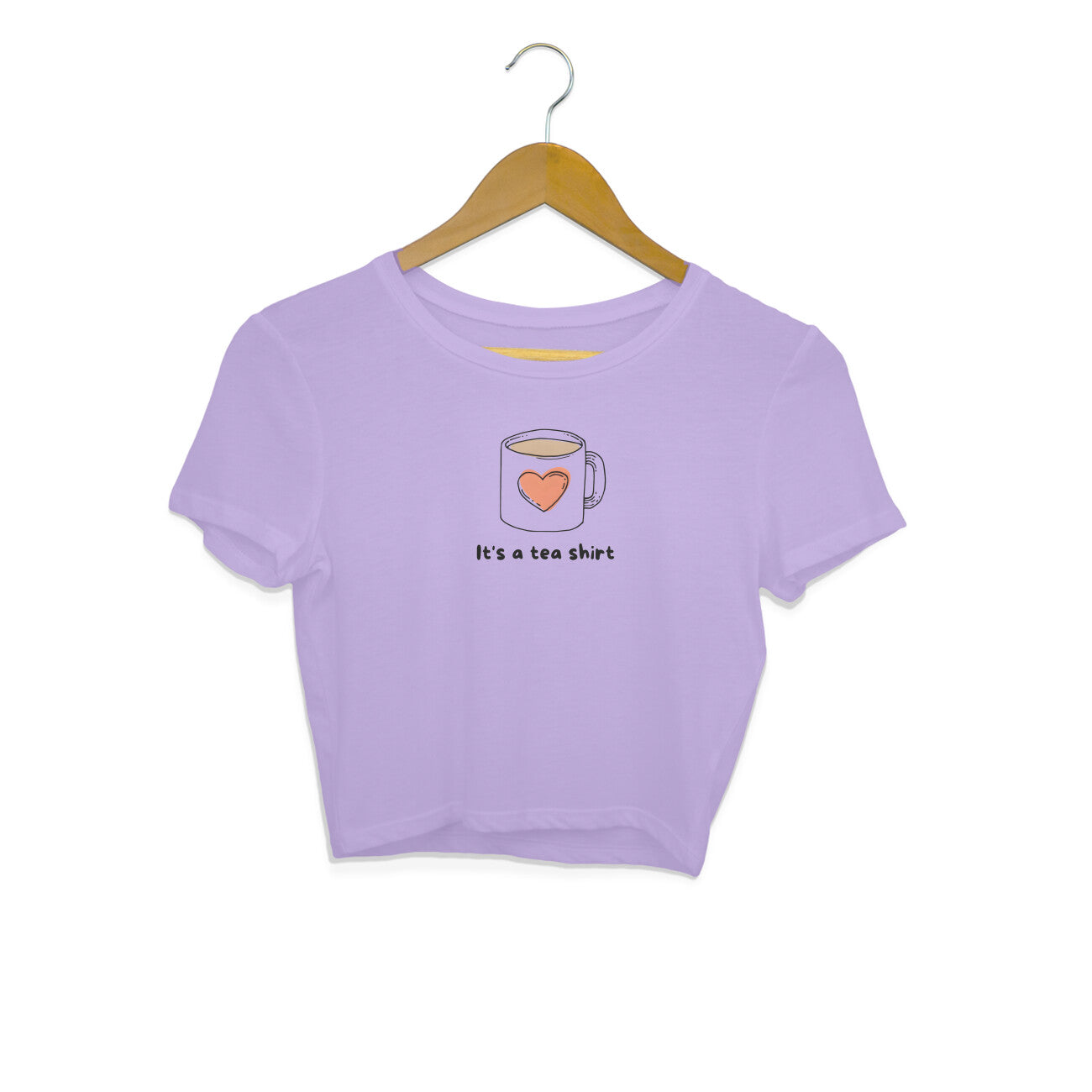 Tea Shirt, Women's Crop Top