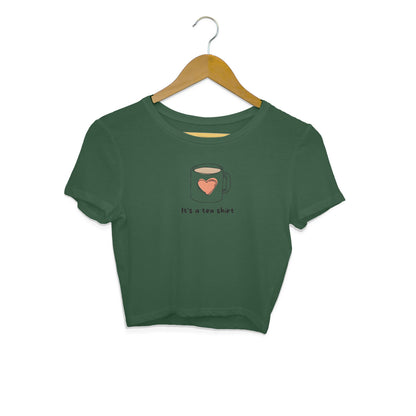 Tea Shirt, Women's Crop Top