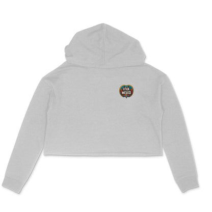 Viva Mexico, Women's Crop Hoodie